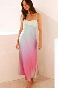 Wedding Guest Dresses|Cocktail Dresses>Hello Molly Seasons Change Maxi Dress Multi