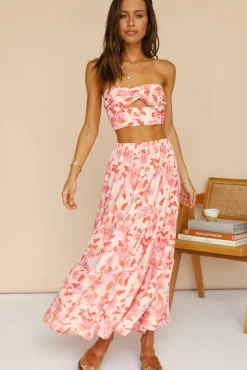 Skirt And Top Sets>Hello Molly Secret Message Maxi Skirt