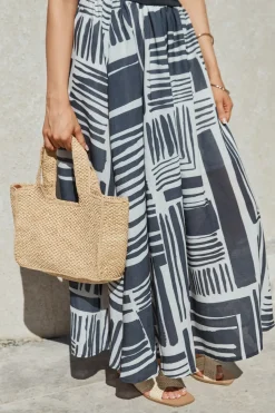 Cocktail Dresses|Vacation Dresses>Hello Molly Selena Strapless Maxi Dress Black