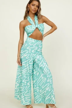 Pants>Hello Molly Seperate Ways Pants Green