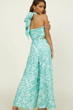 Pants>Hello Molly Seperate Ways Pants Green