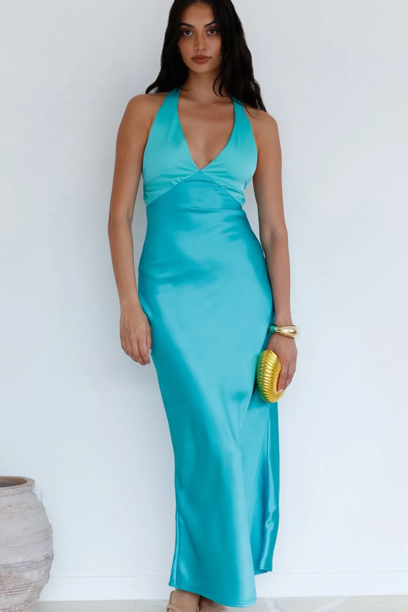 Wedding Guest Dresses|Cocktail Dresses>Hello Molly Serene Maxi Dress Sage