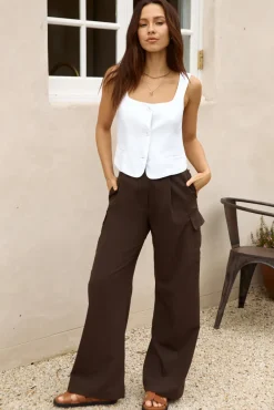 Pants>Hello Molly Serene Serendipity Pants Brown