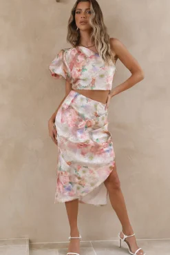 Cropped>Hello Molly Serenity Crop Top Pink