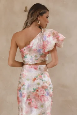 Cropped>Hello Molly Serenity Crop Top Pink