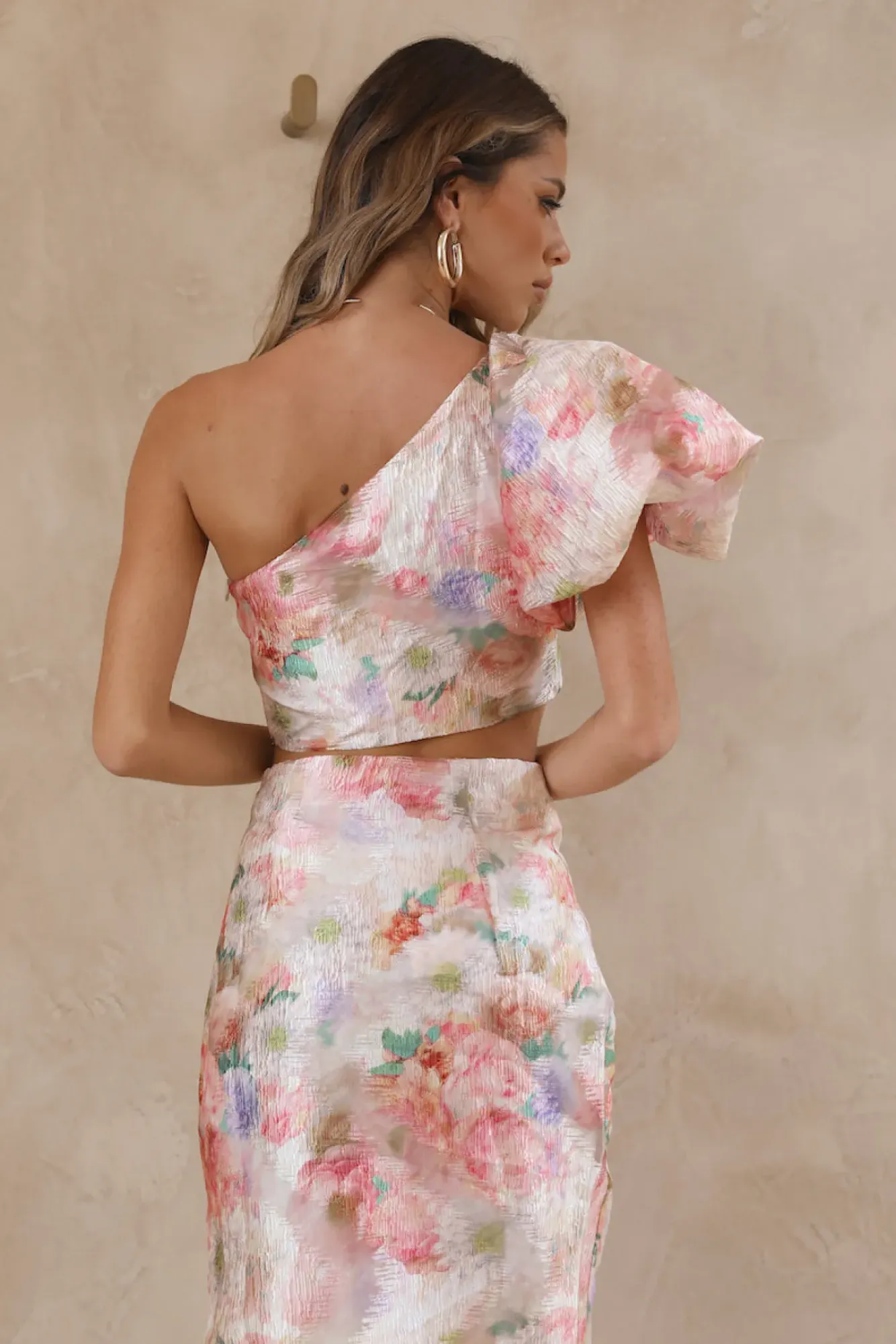 Cropped>Hello Molly Serenity Crop Top Pink