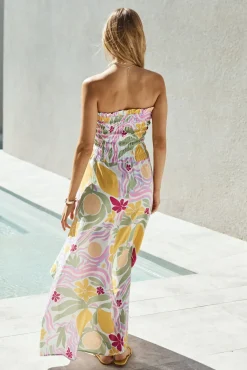 Cocktail Dresses|Spring Break Dresses>Seven Wonders Aveline Maxi Dress Aveline Print