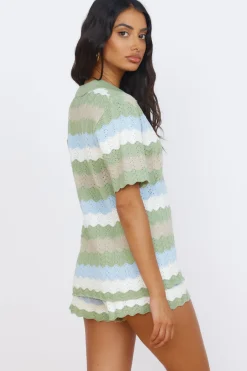 T-Shirts|Shirts>Seven Wonders Cam Shirt Sage