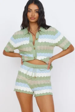 Shorts>Seven Wonders Cam Short Sage
