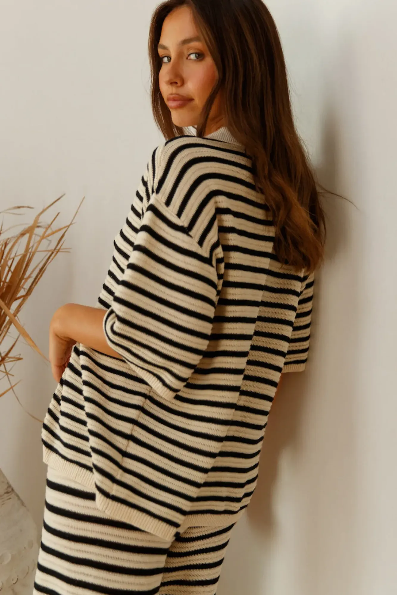 Shirts|Cropped>Seven Wonders Cherie Knit Shirt Sand
