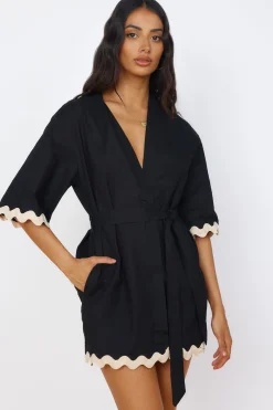 Date Night Dresses|Casual Dresses>Seven Wonders Harry Mini Dress Black