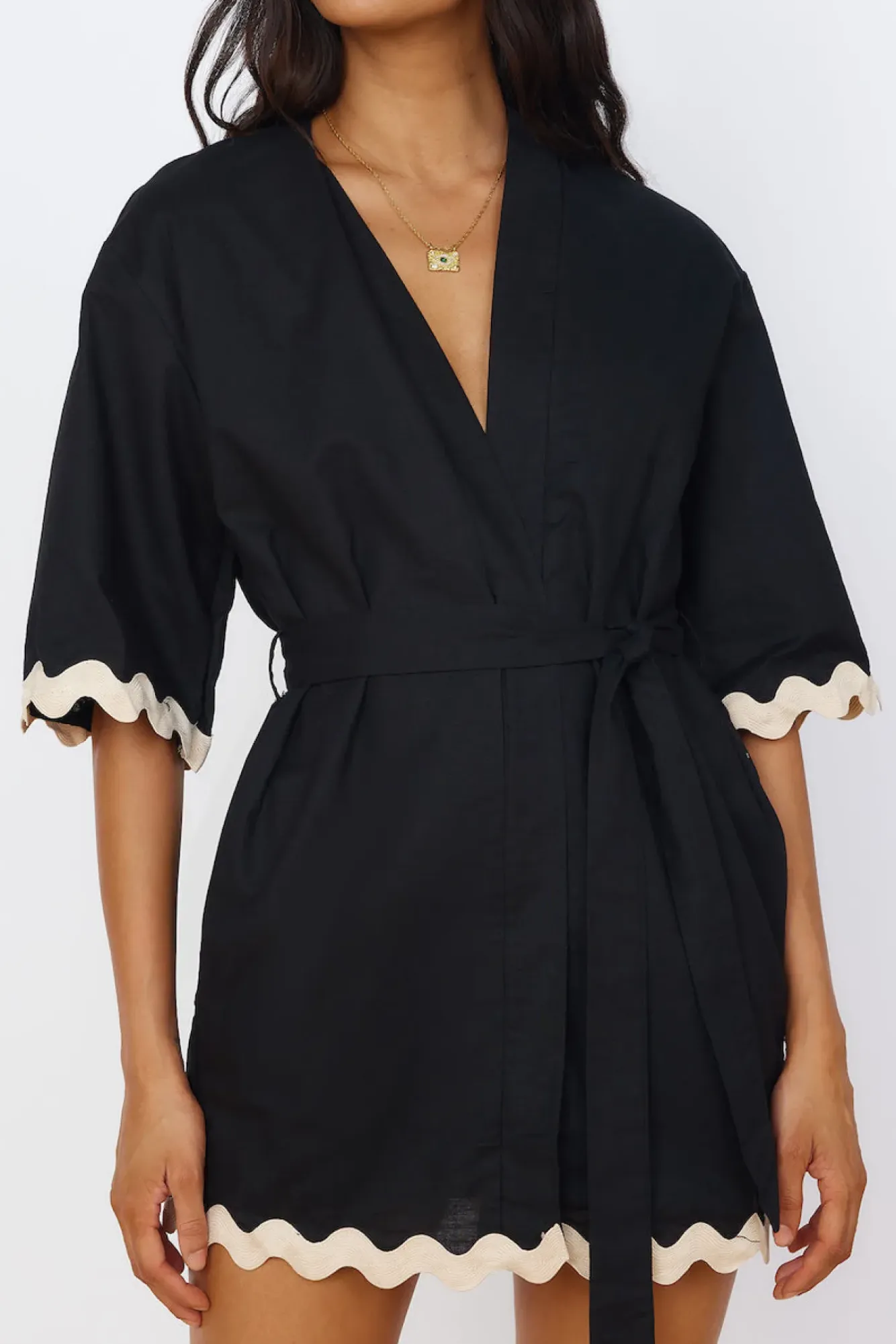 Date Night Dresses|Casual Dresses>Seven Wonders Harry Mini Dress Black