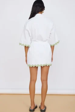 Casual Dresses|White Dresses>Seven Wonders Harry Mini Dress White