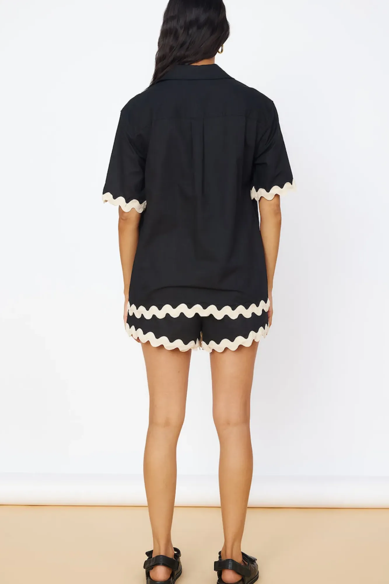 Shirts|Cropped>Seven Wonders Harry Shirt Black