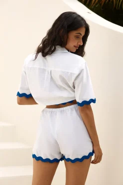 Shirts|Cropped>Seven Wonders Harry Shirt Blue