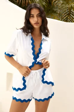 Shorts|Two-Piece Shorts Set>Seven Wonders Harry Short Blue
