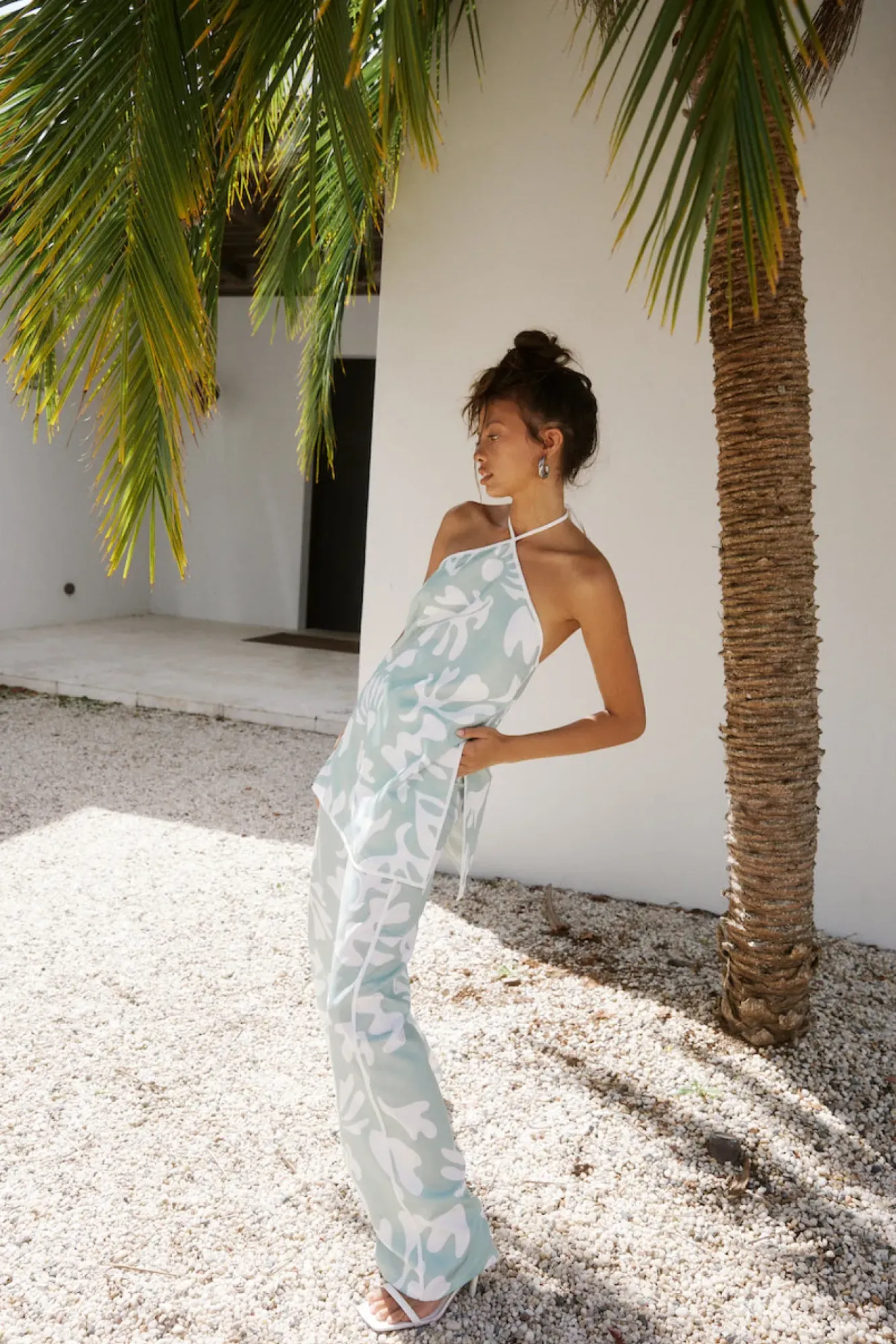 Fashion Tops And Vests|Cropped>Seven Wonders Ilah Halter Top Sage