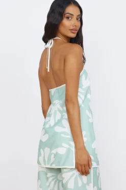 Fashion Tops And Vests|Cropped>Seven Wonders Ilah Halter Top Sage