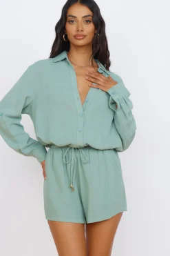 Shirts|Long Sleeve>Seven Wonders Kiana Shirt Sage