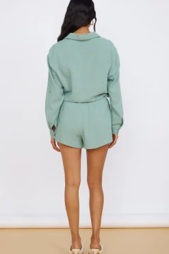 Shirts|Long Sleeve>Seven Wonders Kiana Shirt Sage
