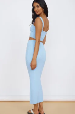 Skirts|Skirt And Top Sets>Seven Wonders Kora Maxi Skirt Sky Blue