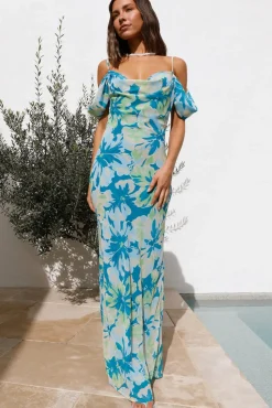 Cocktail Dresses|Summer Dresses>Seven Wonders Longina Maxi Dress Green