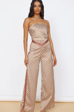 Strapless|Cropped>Seven Wonders Milani Scarf Top Chocolate