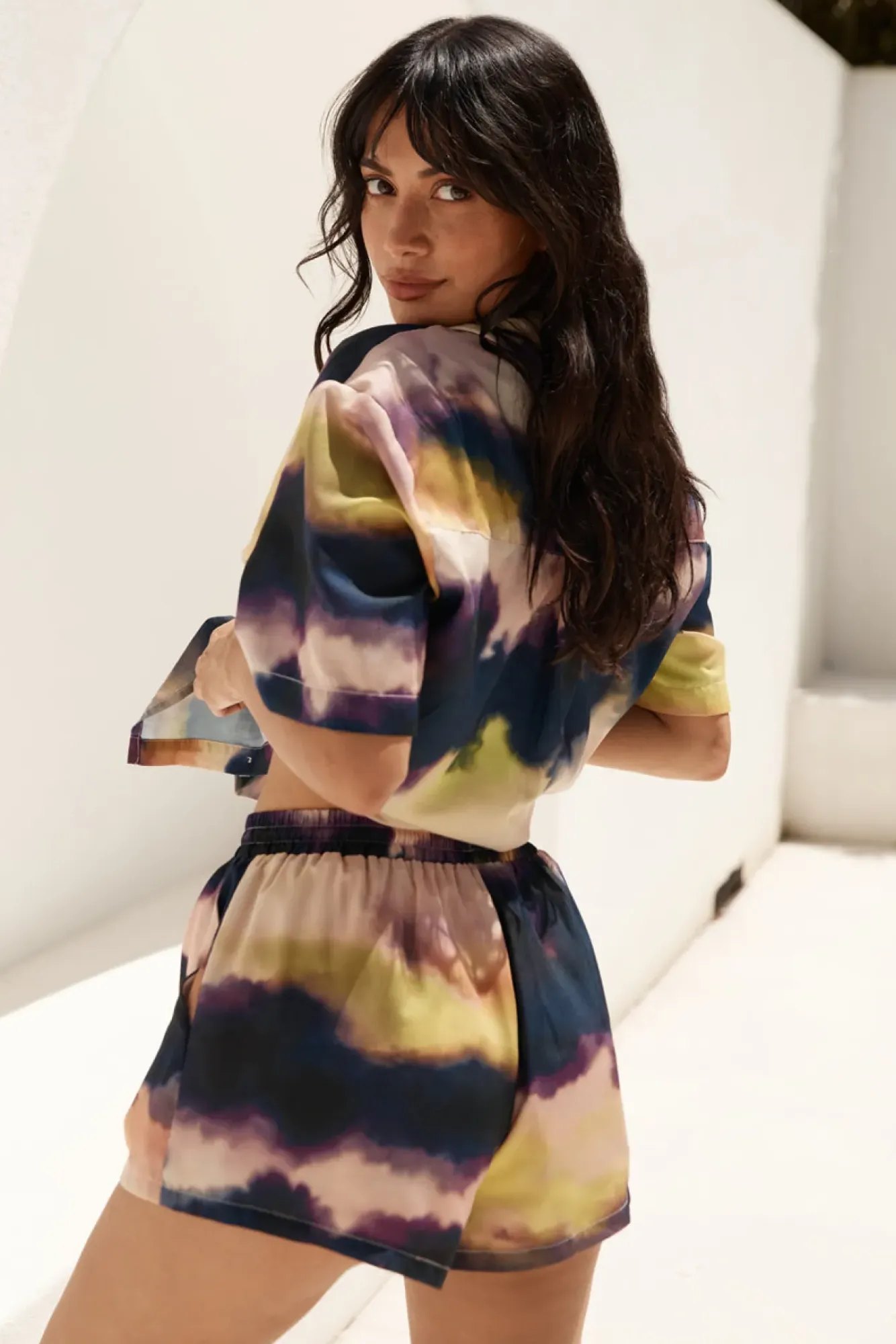 Shirts|Cropped>Seven Wonders Oasis Shirt Purple