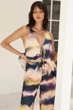 Fashion Tops And Vests|Cropped>Seven Wonders Oasis Top Purple
