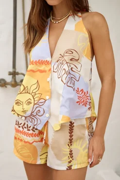 Shorts>Seven Wonders Palama Short Palama Print