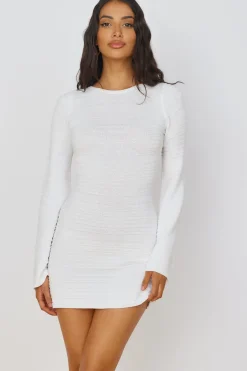 Vacation Dresses|Spring Break Dresses>Seven Wonders Rosalie Mini Dress White