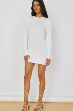 Vacation Dresses|Spring Break Dresses>Seven Wonders Rosalie Mini Dress White