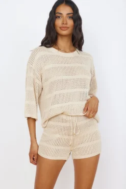 T-Shirts|Shirts>Seven Wonders Samia Top Sand