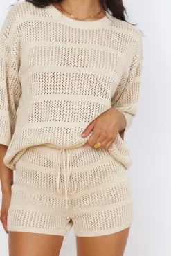 T-Shirts|Shirts>Seven Wonders Samia Top Sand