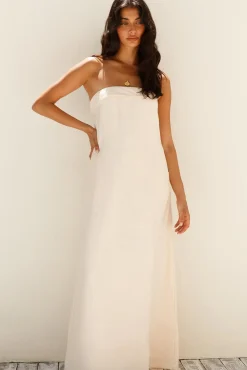 Cocktail Dresses|Spring Break Dresses>Seven Wonders Saphira Maxi Dress Stone