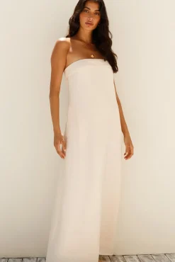 Cocktail Dresses|Spring Break Dresses>Seven Wonders Saphira Maxi Dress Stone