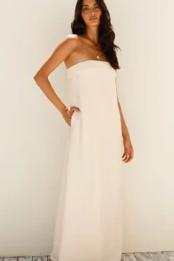 Cocktail Dresses|Spring Break Dresses>Seven Wonders Saphira Maxi Dress Stone