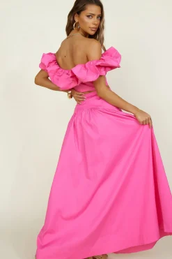 Skirts|Skirt And Top Sets>Seven Wonders Savannah Maxi Skirt Fuchsia