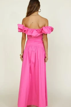 Skirts|Skirt And Top Sets>Seven Wonders Savannah Maxi Skirt Fuchsia