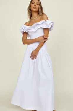 Skirts|Skirt And Top Sets>Seven Wonders Savannah Maxi Skirt White