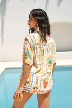 Shorts>Seven Wonders Sola Short Agata Print