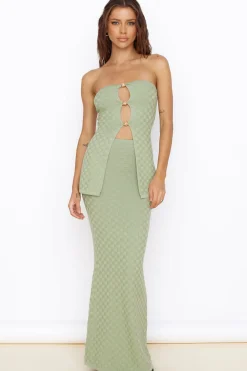 Skirts|Skirt And Top Sets>Seven Wonders Wataya Maxi Skirt Sage