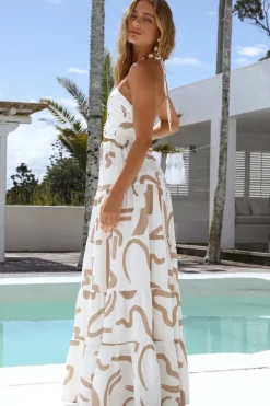 Wedding Guest Dresses|Spring Break Dresses>Seven Wonders Yorkalina Maxi Dress Brown