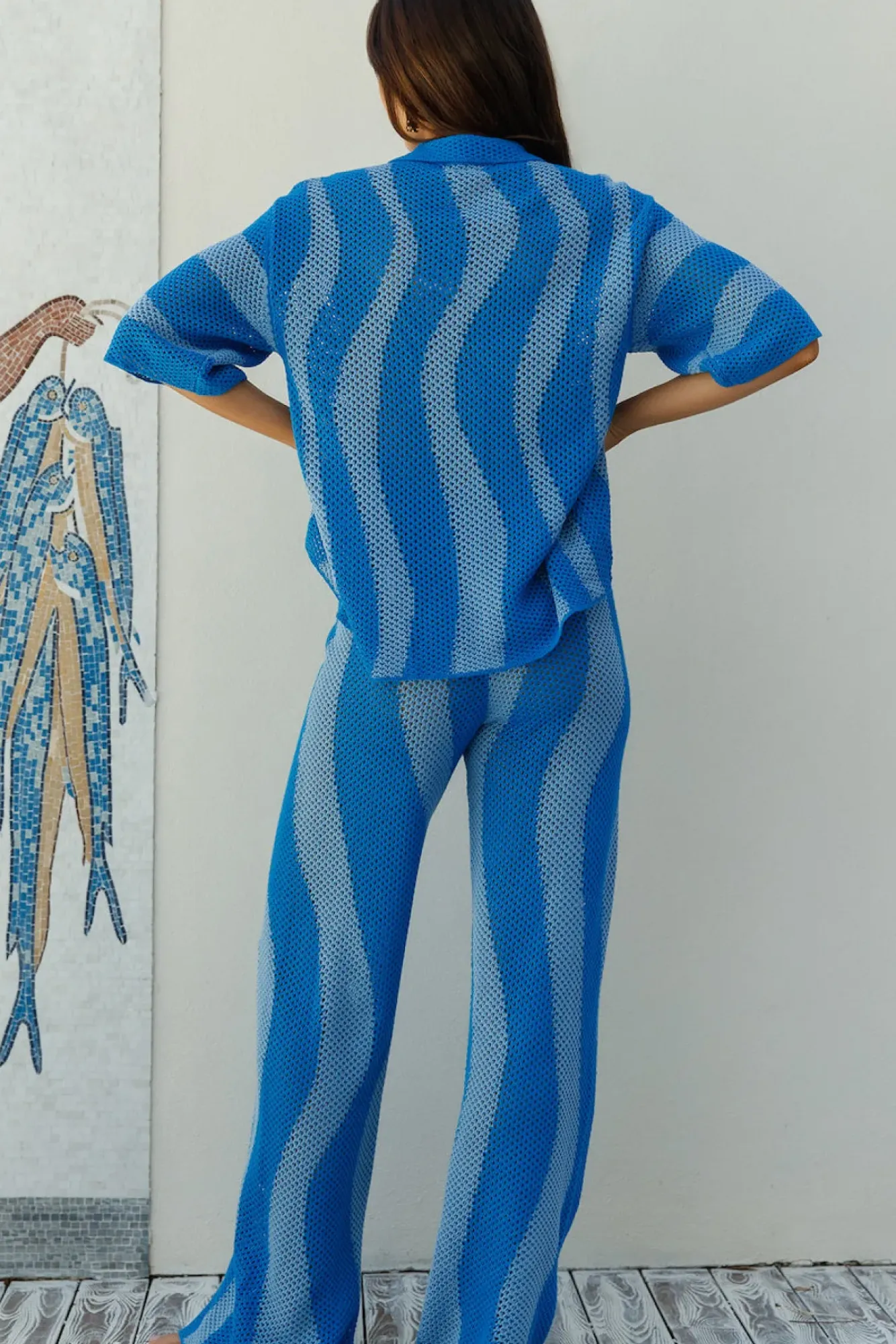 Pants|Two-Piece Pants Set>Seven Wonders Zanzibar Pants Blue
