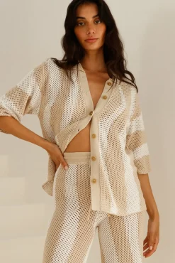 Shirts|Cropped>Seven Wonders Zanzibar Top Sand
