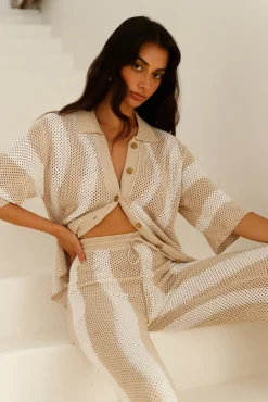 Shirts|Cropped>Seven Wonders Zanzibar Top Sand