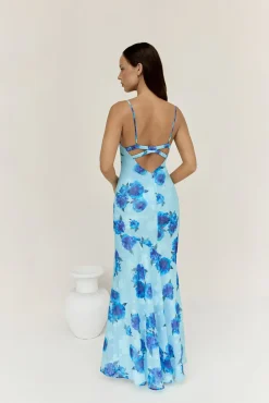 Wedding Guest Dresses|Cocktail Dresses>Hello Molly Shine Bright Maxi Dress Blue