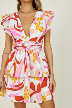Mini Dresses>Hello Molly Simple Pleasures Dress Pink