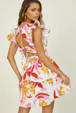 Mini Dresses>Hello Molly Simple Pleasures Dress Pink