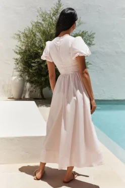 Wedding Guest Dresses|Cocktail Dresses>Hello Molly Simple Story Maxi Dress Pink